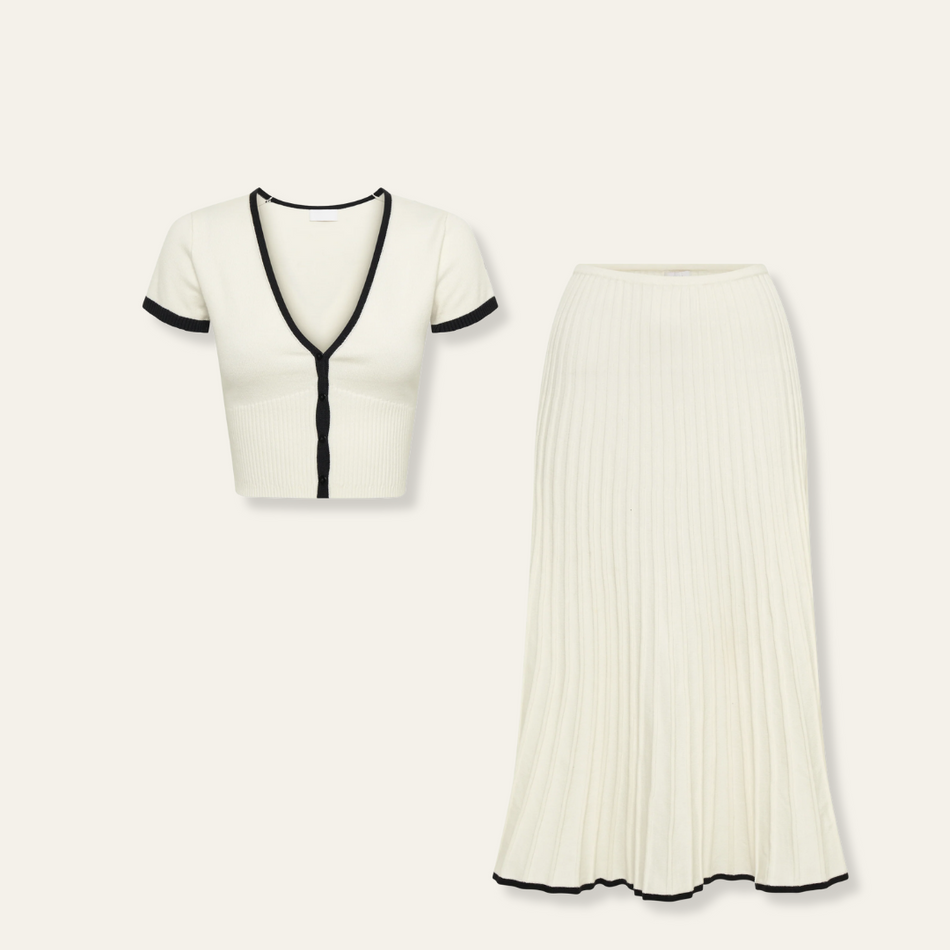 The Amalfi Knit Two-Piece Set