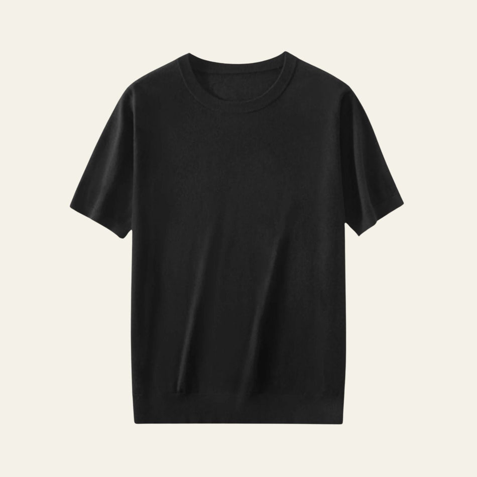 The Lisbon Wool Knit Casual T-Shirt