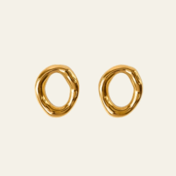 The Capri Gold Earring