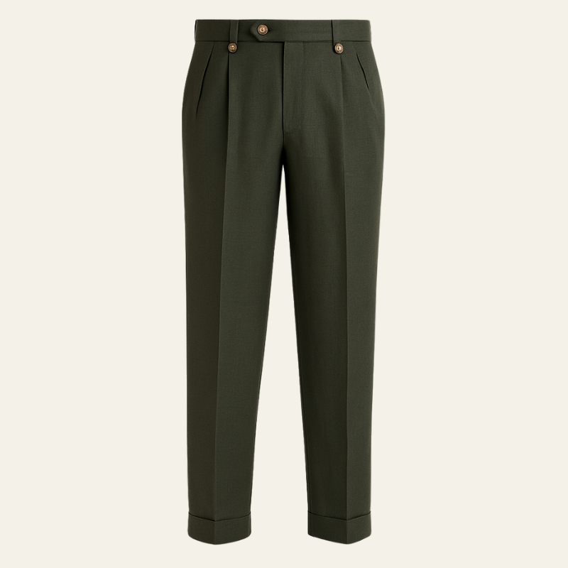 The Napoli Pleated Trousers