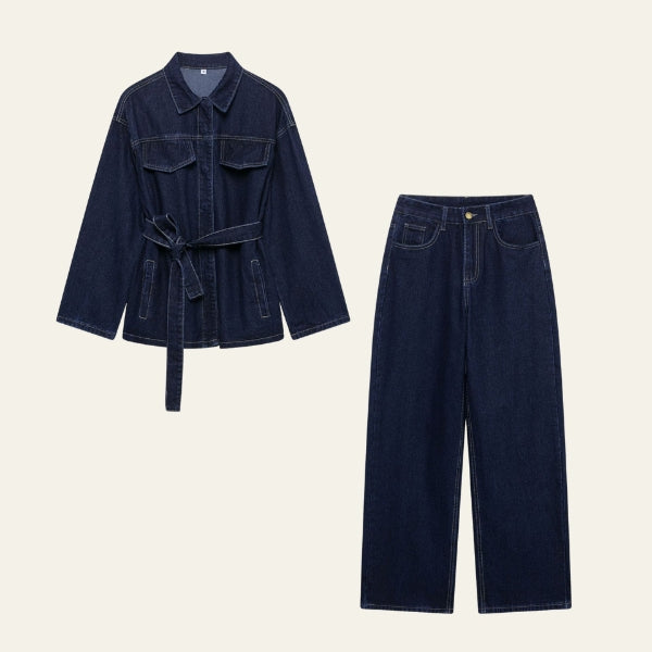 The Valencia Denim Statement Set