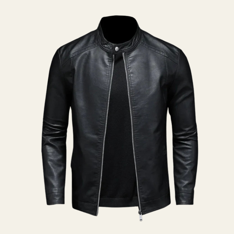The Monaco Biker Faux Leather Jacket
