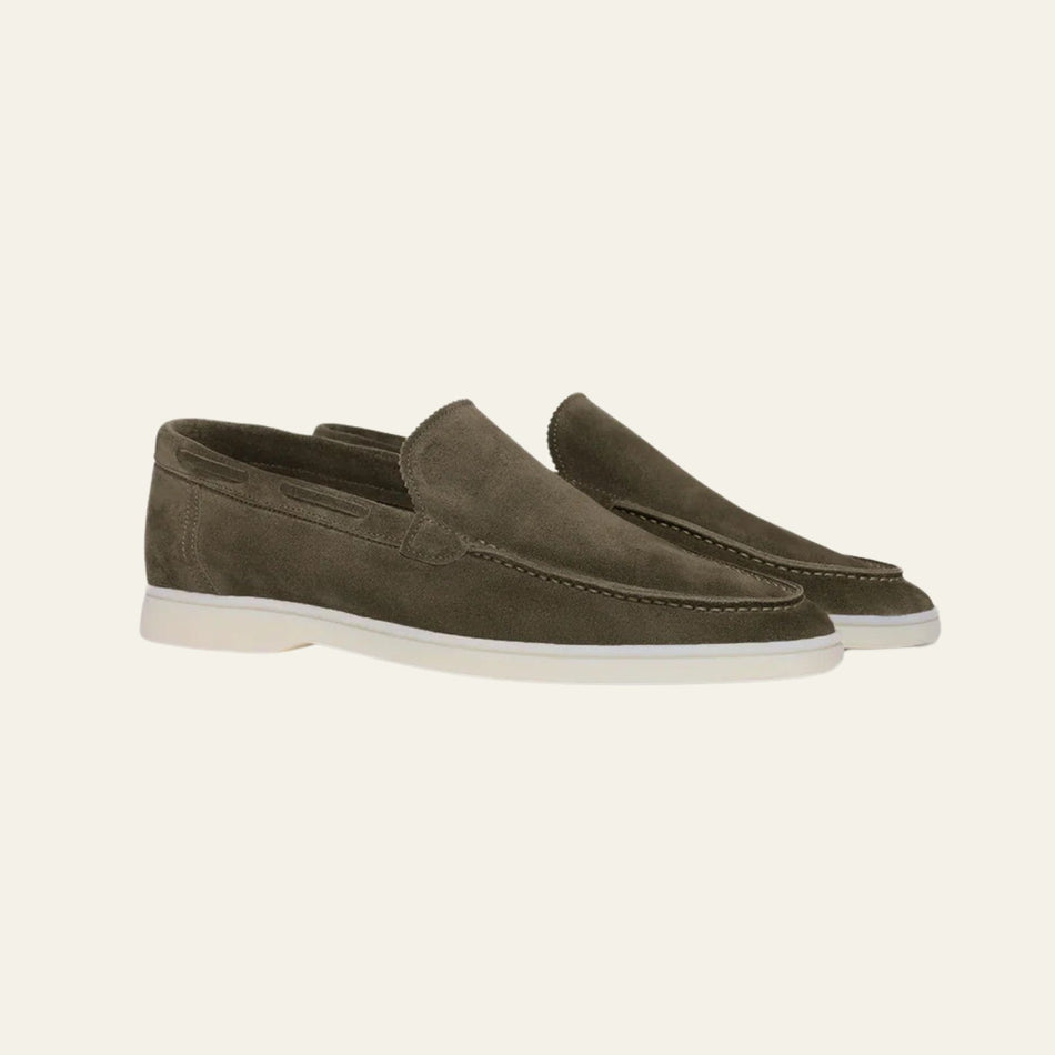 The Monaco Yacht Loafers Olive