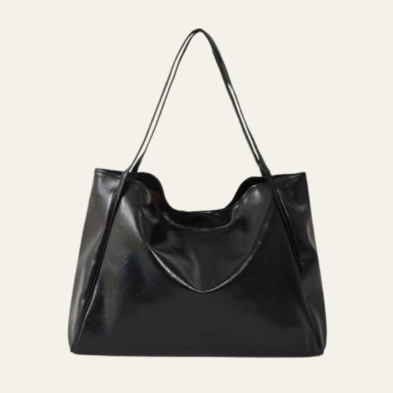The Verona Vegan Leather Shopper Bag