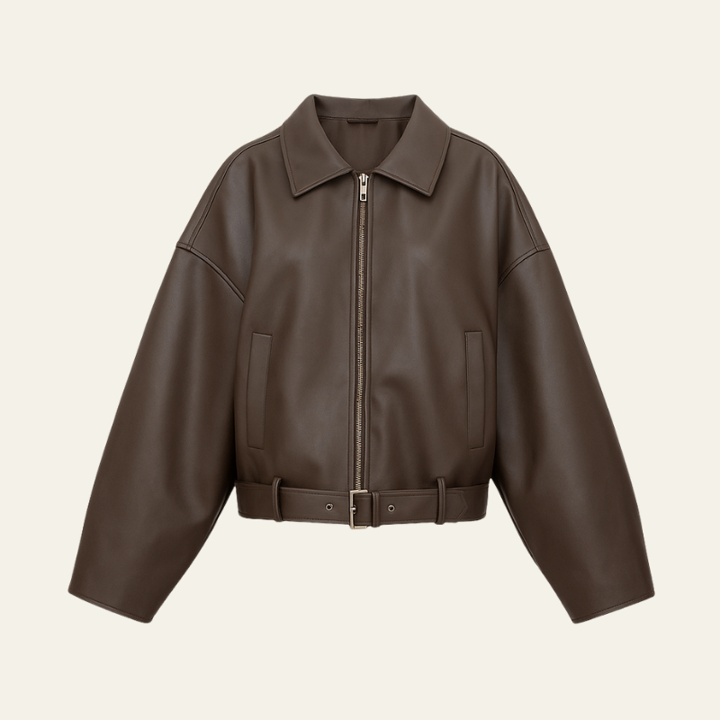 The Siena Vegan Leather Jacket