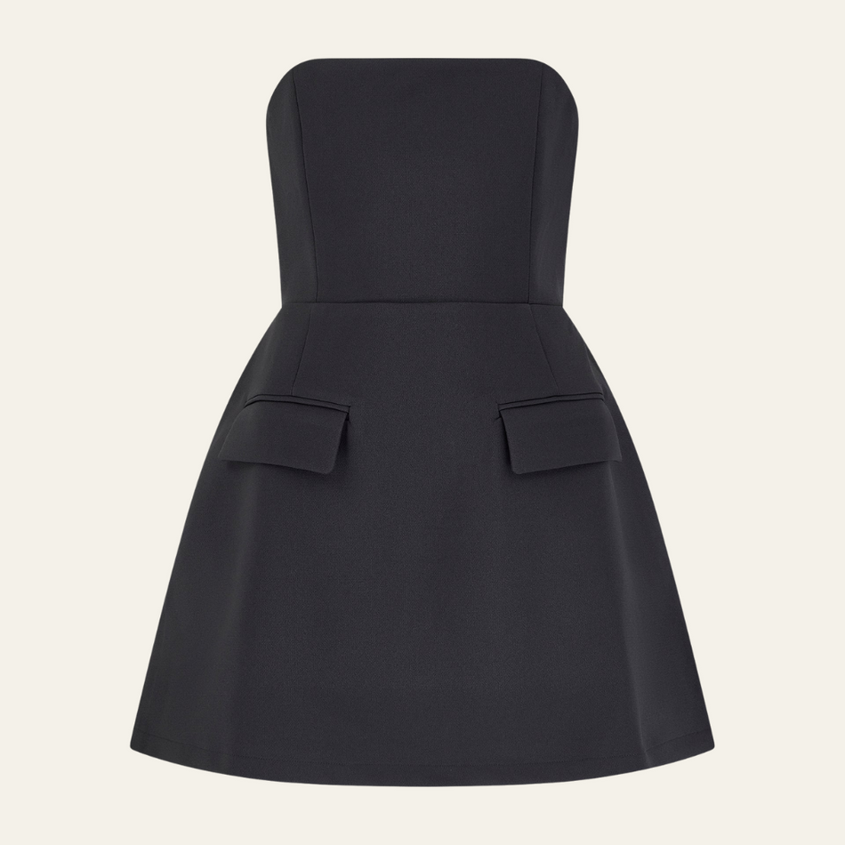 The Vienna Strapless Mini Dress