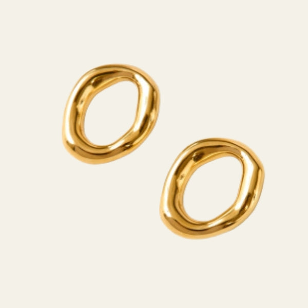 The Capri Gold Earring