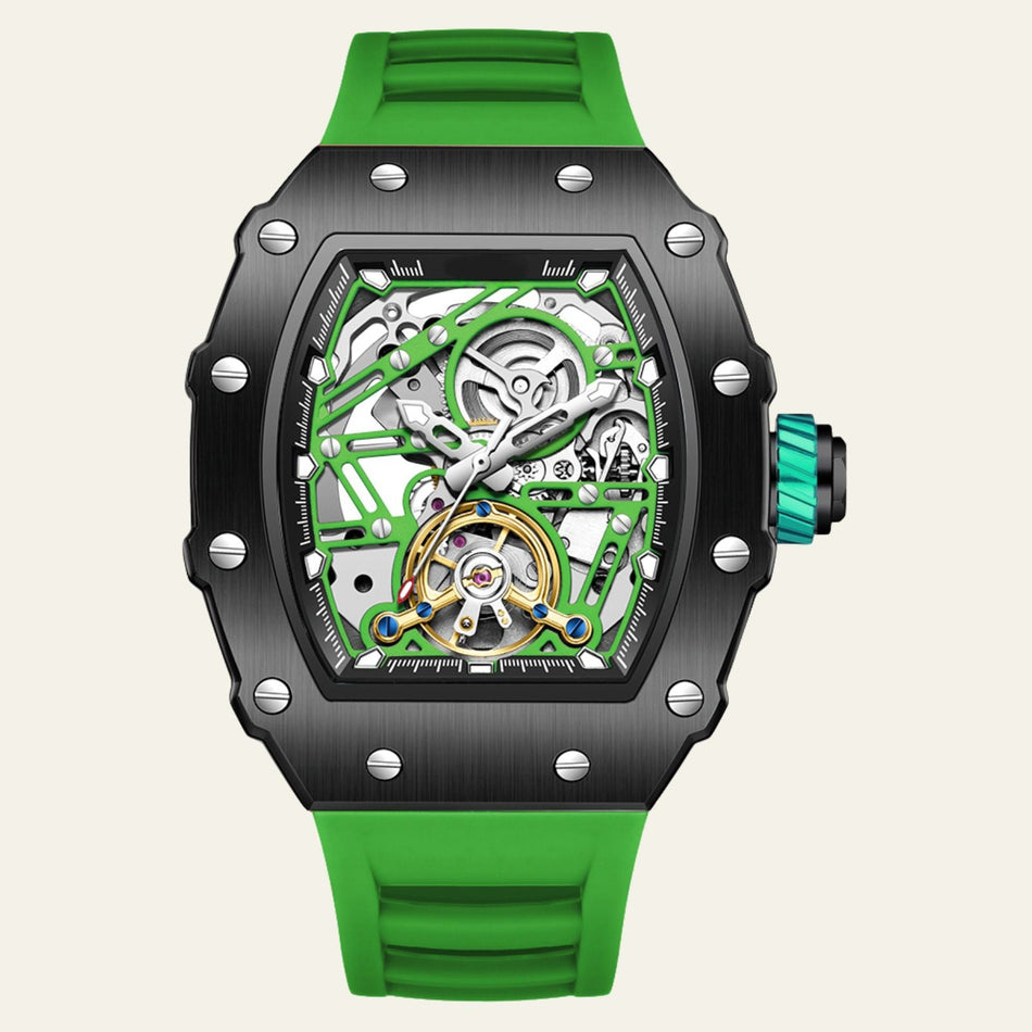 The Monaco Skeleton Automatic Watch