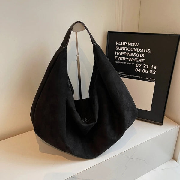 The Capri Suede Hobo Bag