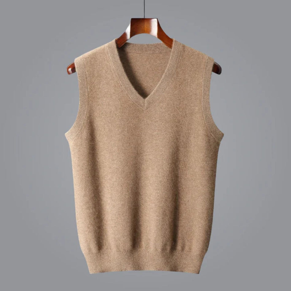 The Lucerne Cashmere Vest