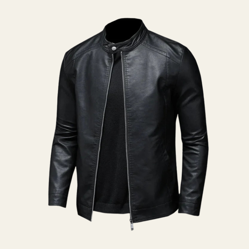 The Monaco Biker Faux Leather Jacket