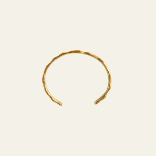 The Portofino Sculpted Gold Cuff