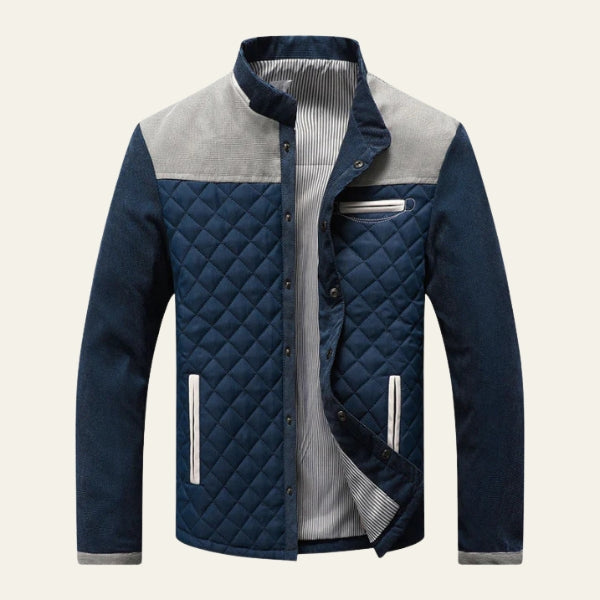 The Camden Two-Tone Quilted Jacket