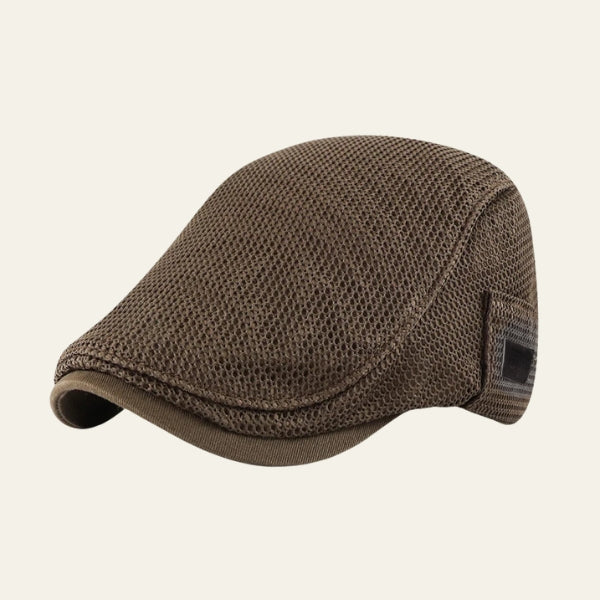 The Capri Mesh Flat Cap