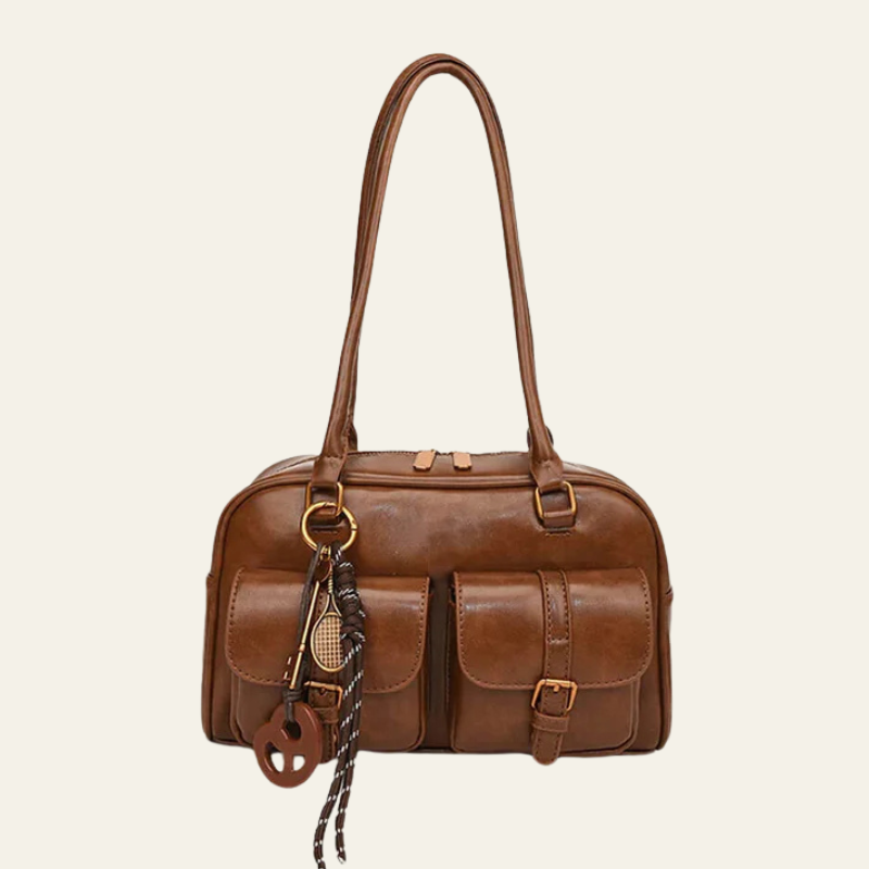 The Portofino Leather Shoulder Bag
