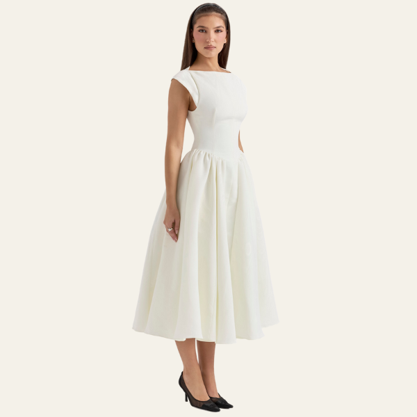 The Florence A-Line Midi Dress