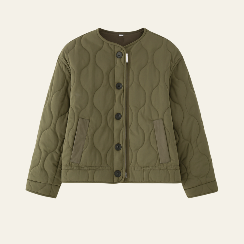The Bordeaux Quilted Jacket