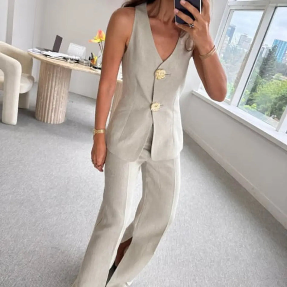 The Cortina Tailored Two-Piece Set