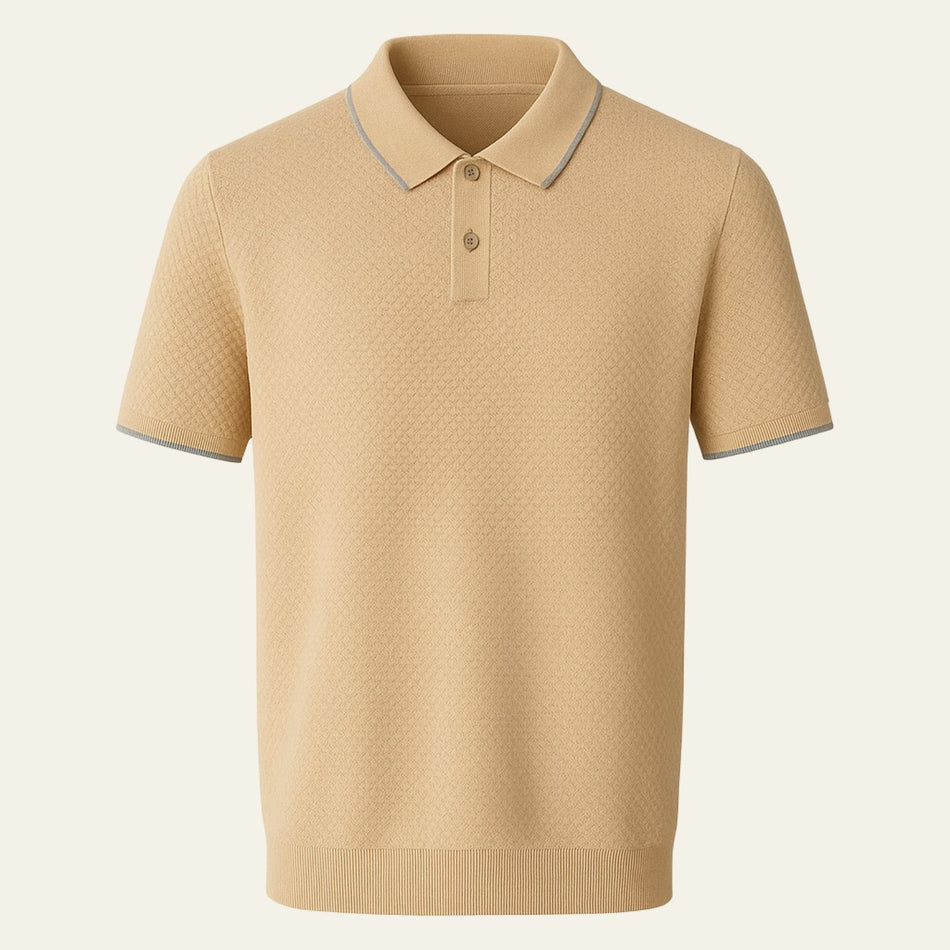 The Monaco Sculpted Knit Polo