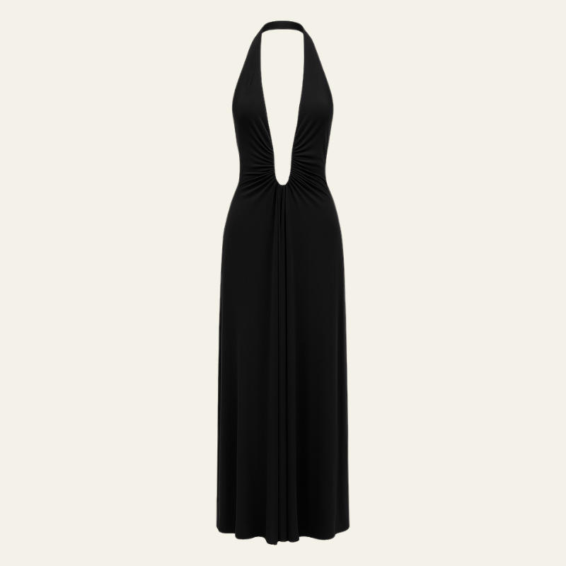 The Portofino Draped Maxi Dress
