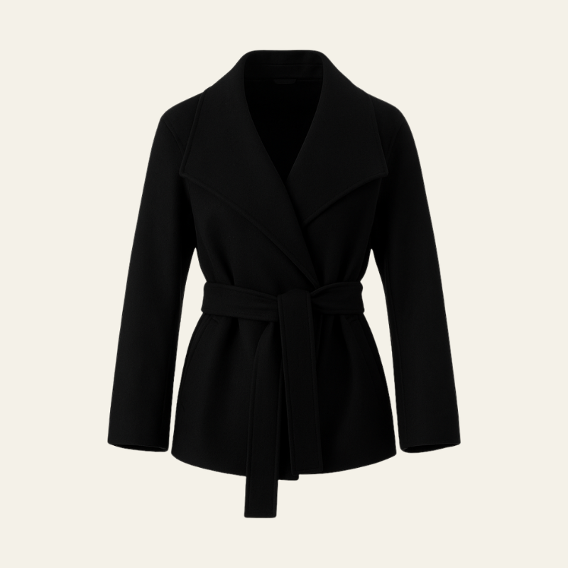 The Vienna Wool Wrap Jacket