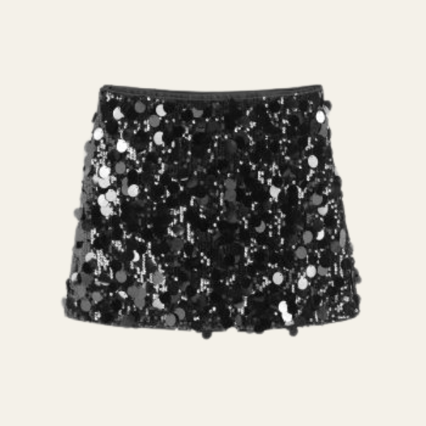 The Monaco Sequin Mini Skirt