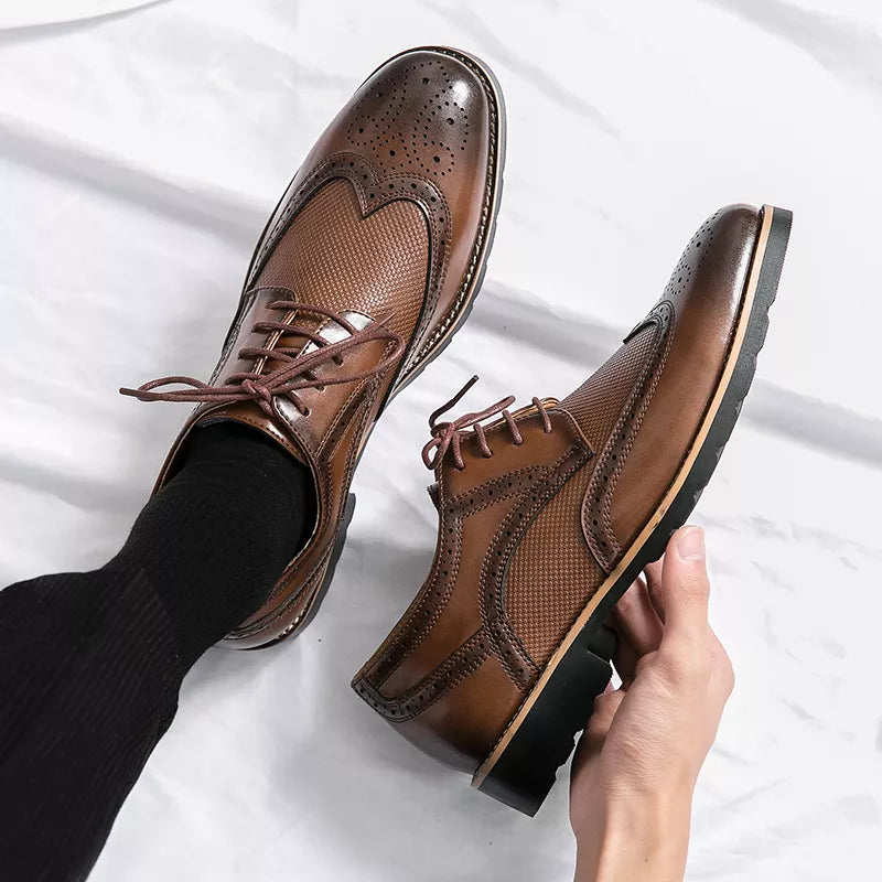 The Lucerne Leather Brogue