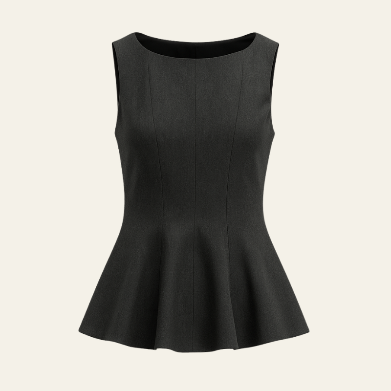 The Geneva Peplum Top